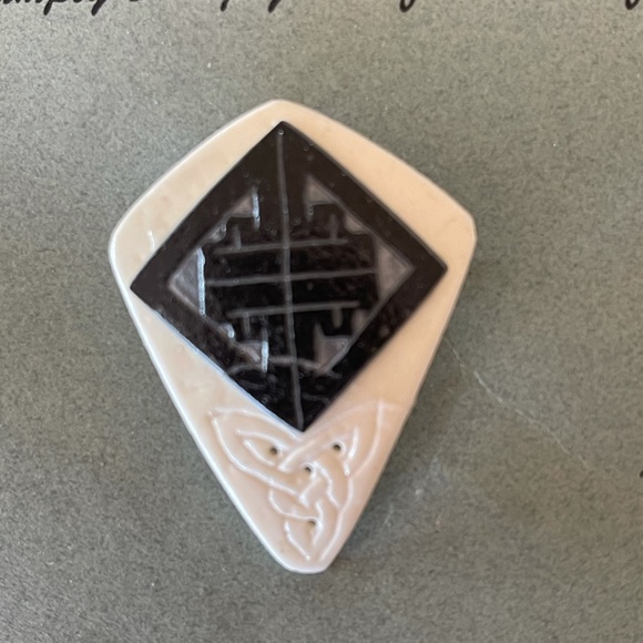 Jewelry | Vtg Emu Ostrich Egg Shell Pin | Poshmark